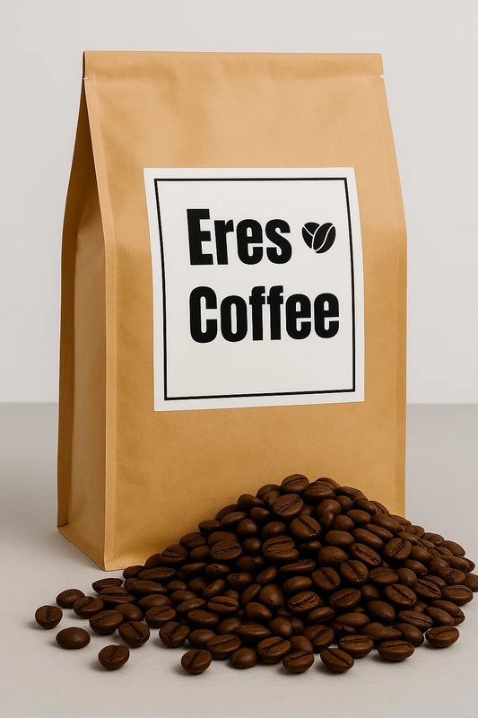 Grains de café fraîchement torréfiés (1 kg)